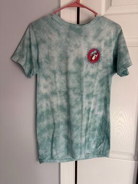 Kids Tie-Dye Short Sleeve Tee in Light Teal